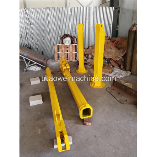 Ücretsiz kargo forklift Kamyon araba tekne araca monte vinç Küçük Vinç için yüksek hava işinin bom kaldırma